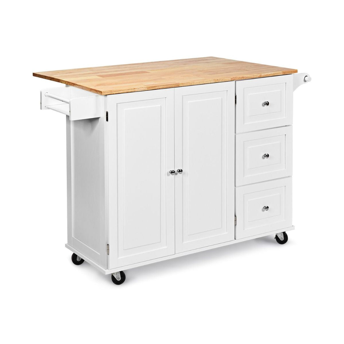 Køkkenreoler i hvid