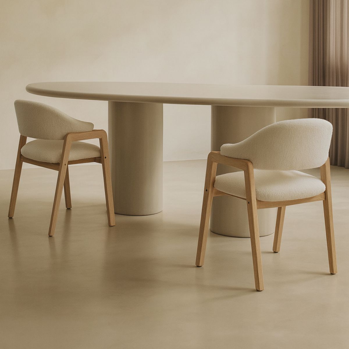 Liva spisebordsstol | 2 stk