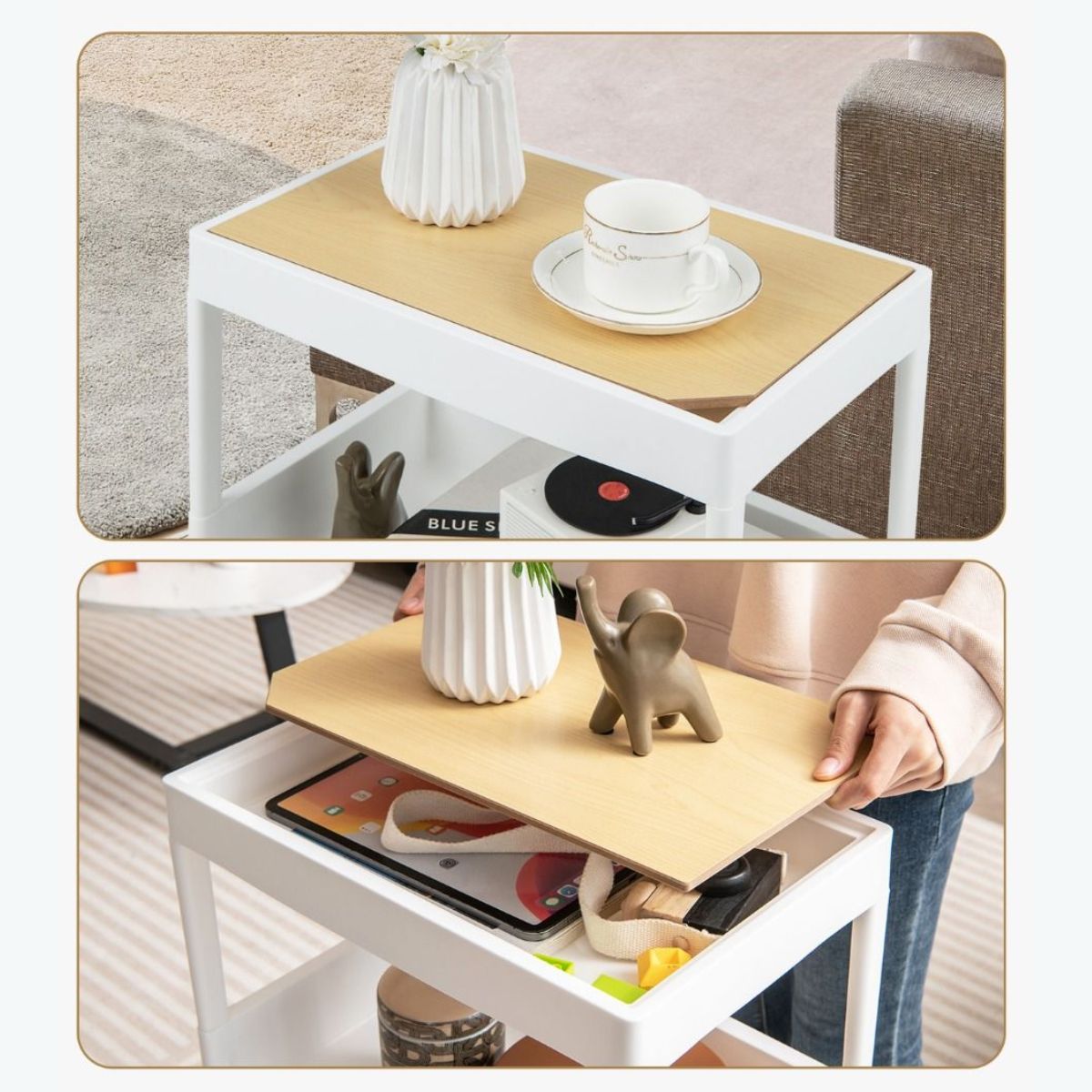 Elina køkkenreol med hjul