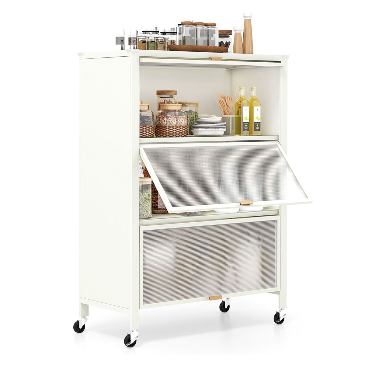 Vilo køkkenreol med hjul