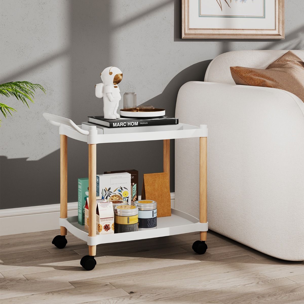 Alva køkkenreol med hjul