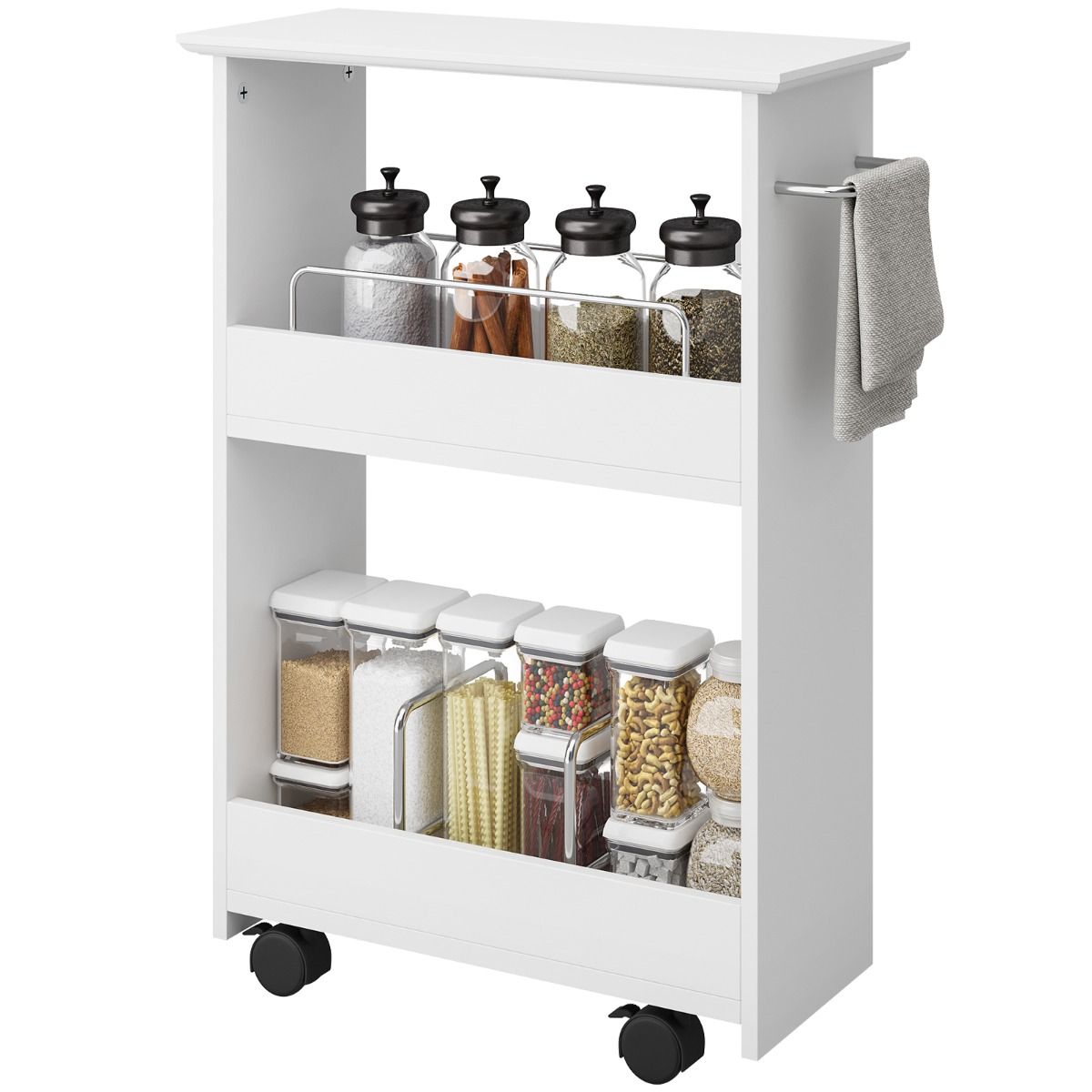 Emilia køkkenreol med hjul