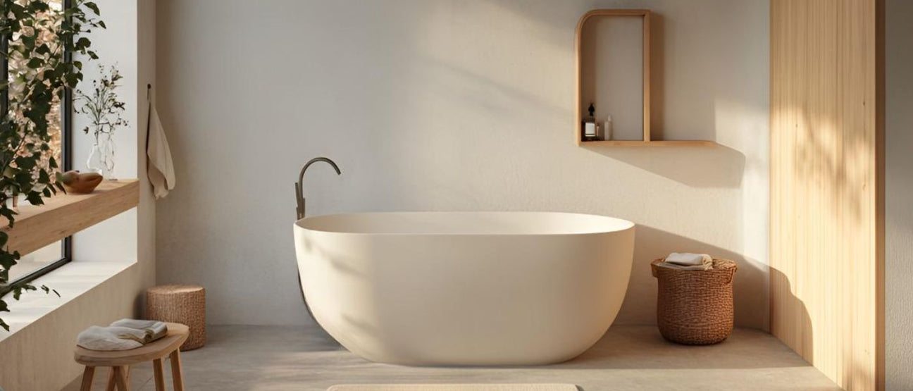 Badeværelsesindretning i skandinavisk design