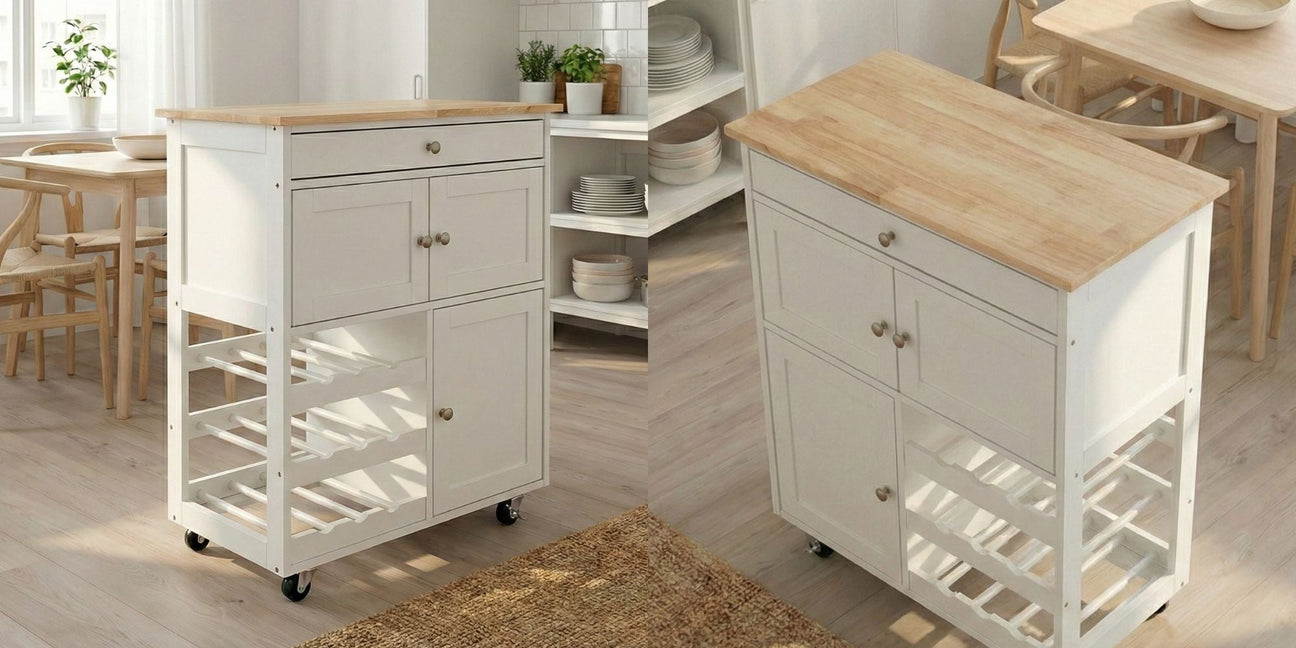 Køkkenreoler til lejligheder: Fleksible og smarte løsninger