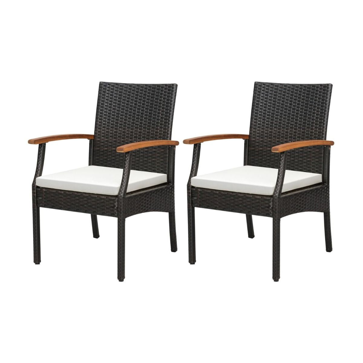 Havestole i rattan