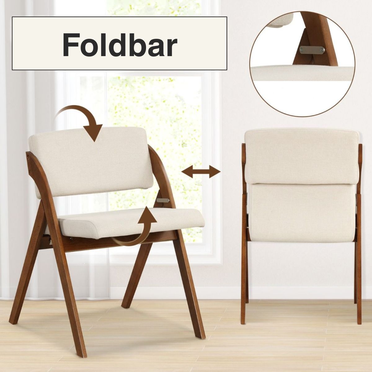 Liv Spisebordsstol | Mørkt træ